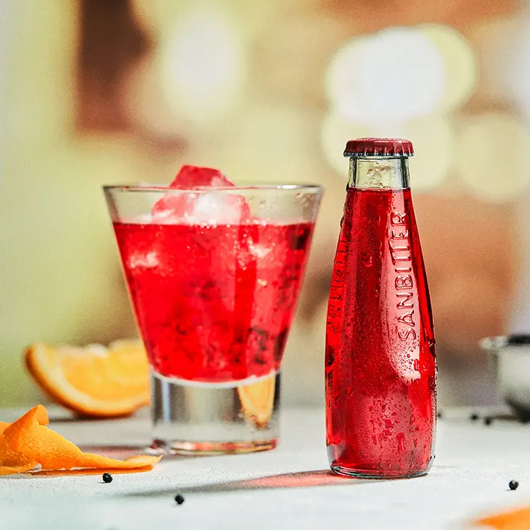 Sanpellegrino Sanbitter Rosso - 10 x 10cl - Afbeelding 2