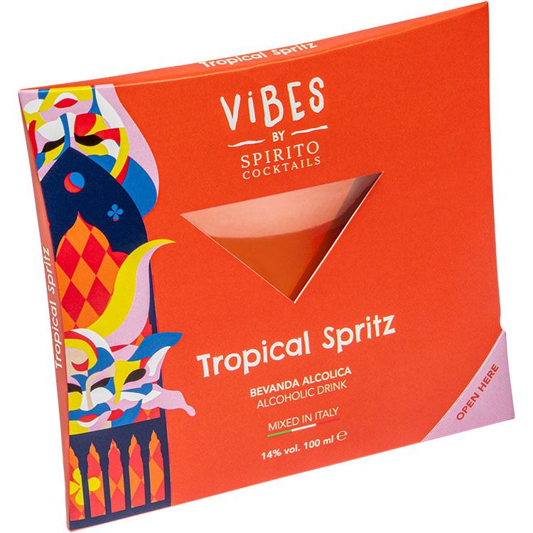 Vibes Ready To Drink Cocktail Tropical Spritz - 100ml