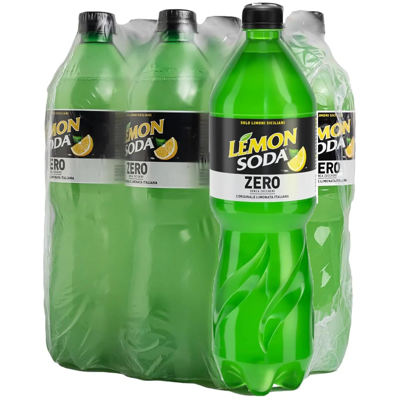 LemonSoda ZERO - Fonti di Crodo - 6 x 1L